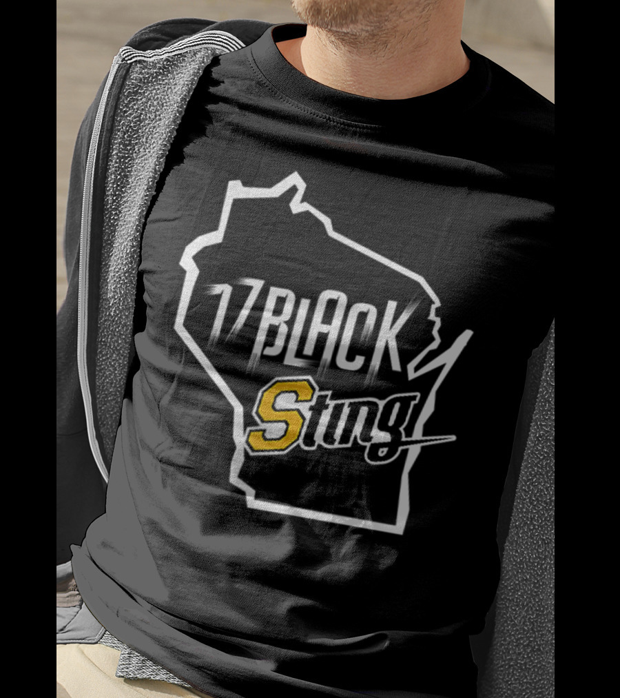 17 Black Sting Wisconsin T-Shirt