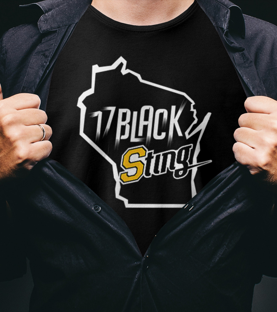 17 Black Sting Wisconsin T-Shirt