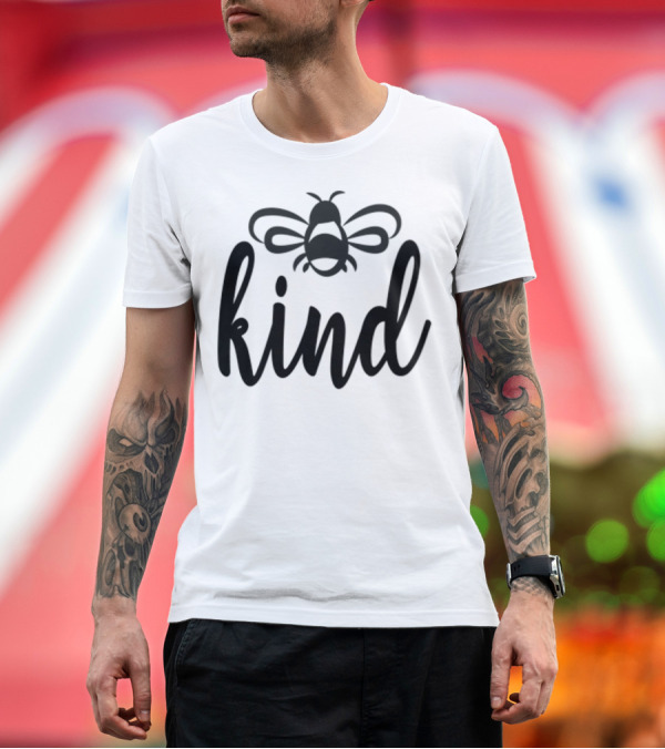 Premium T-Shirt: Bee Kind Inspirational Kindness Matter T-Shirt Bee Kind Inspirational Kindness Matter T-Shirt