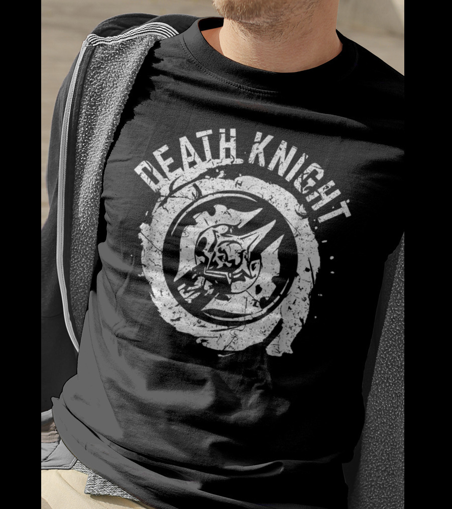 Death Knight WoW Gaming Class Icon Skull Emblem T-Shirt