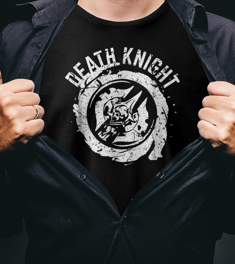 Death Knight WoW Gaming Class Icon Skull Emblem T-Shirt