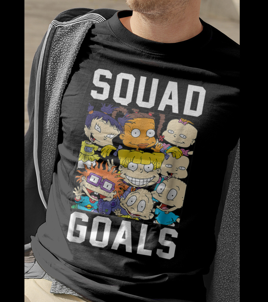 Rugrats Squad Goals Nickelodeon Characters Gathering T-Shirt