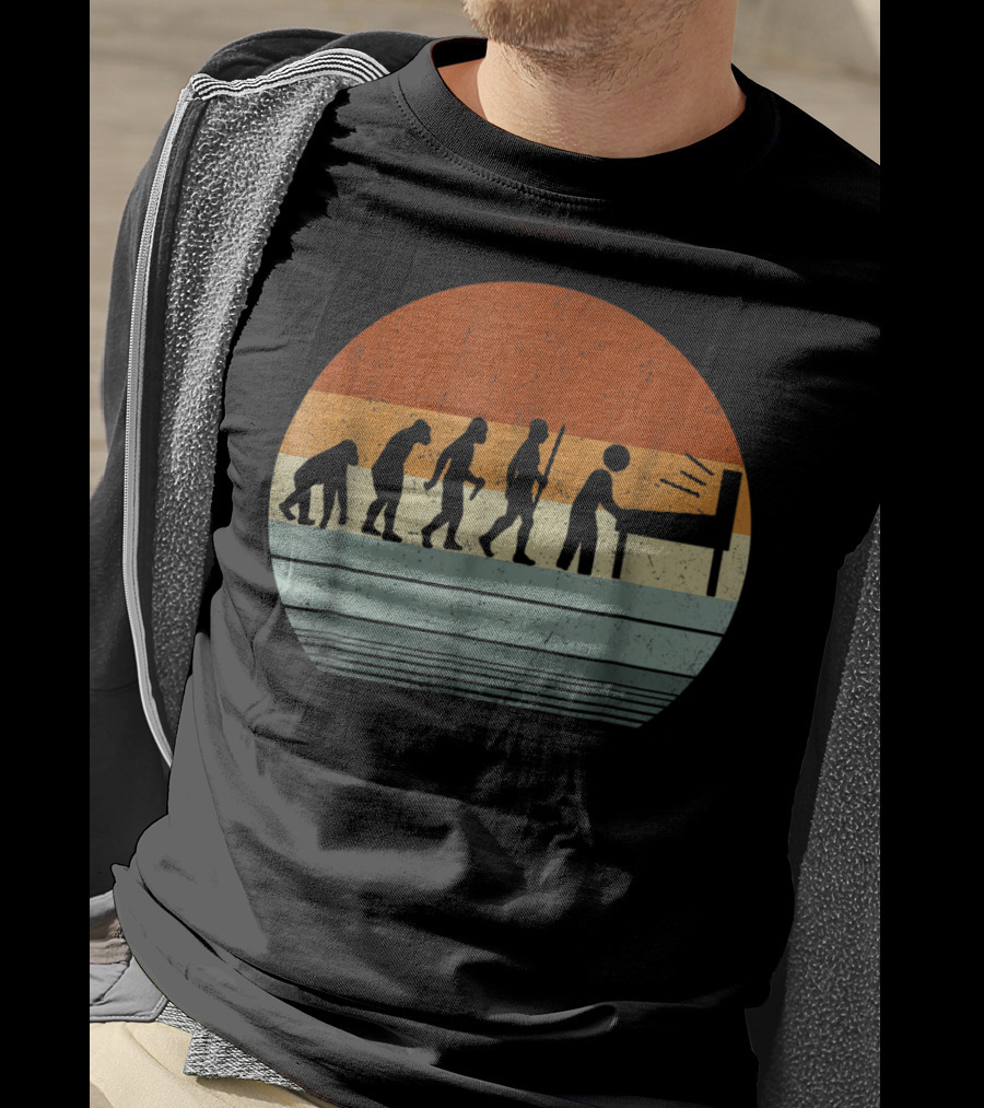 Vintage Pinball Evolution Player T-Shirt