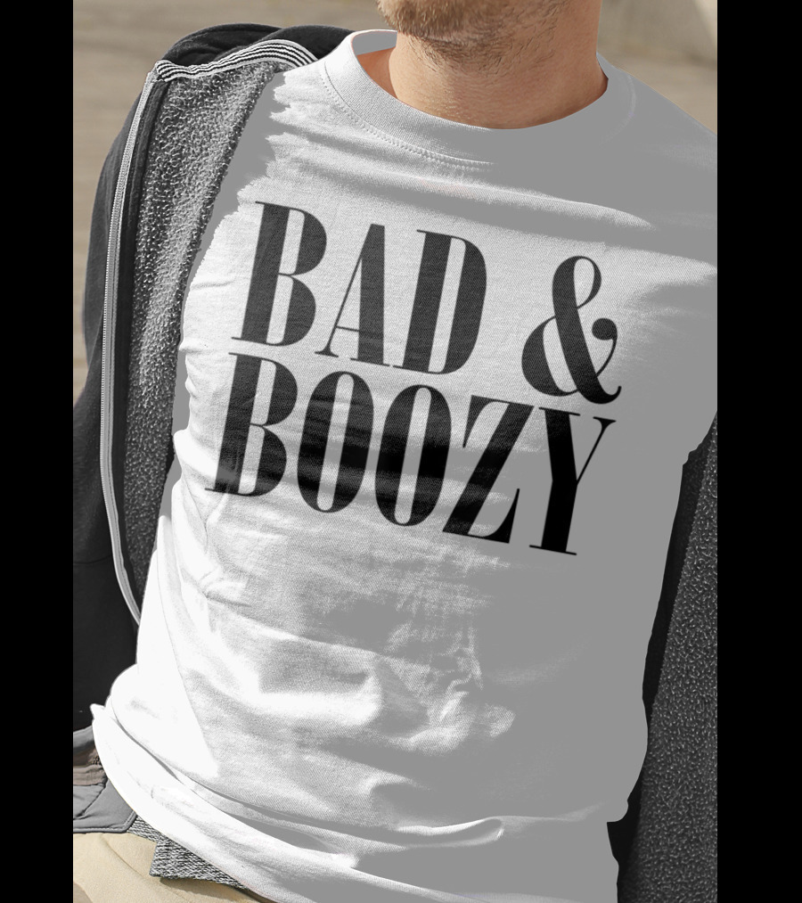Bad Boozy Bachelorette Party Funny Summer Beer T-Shirt