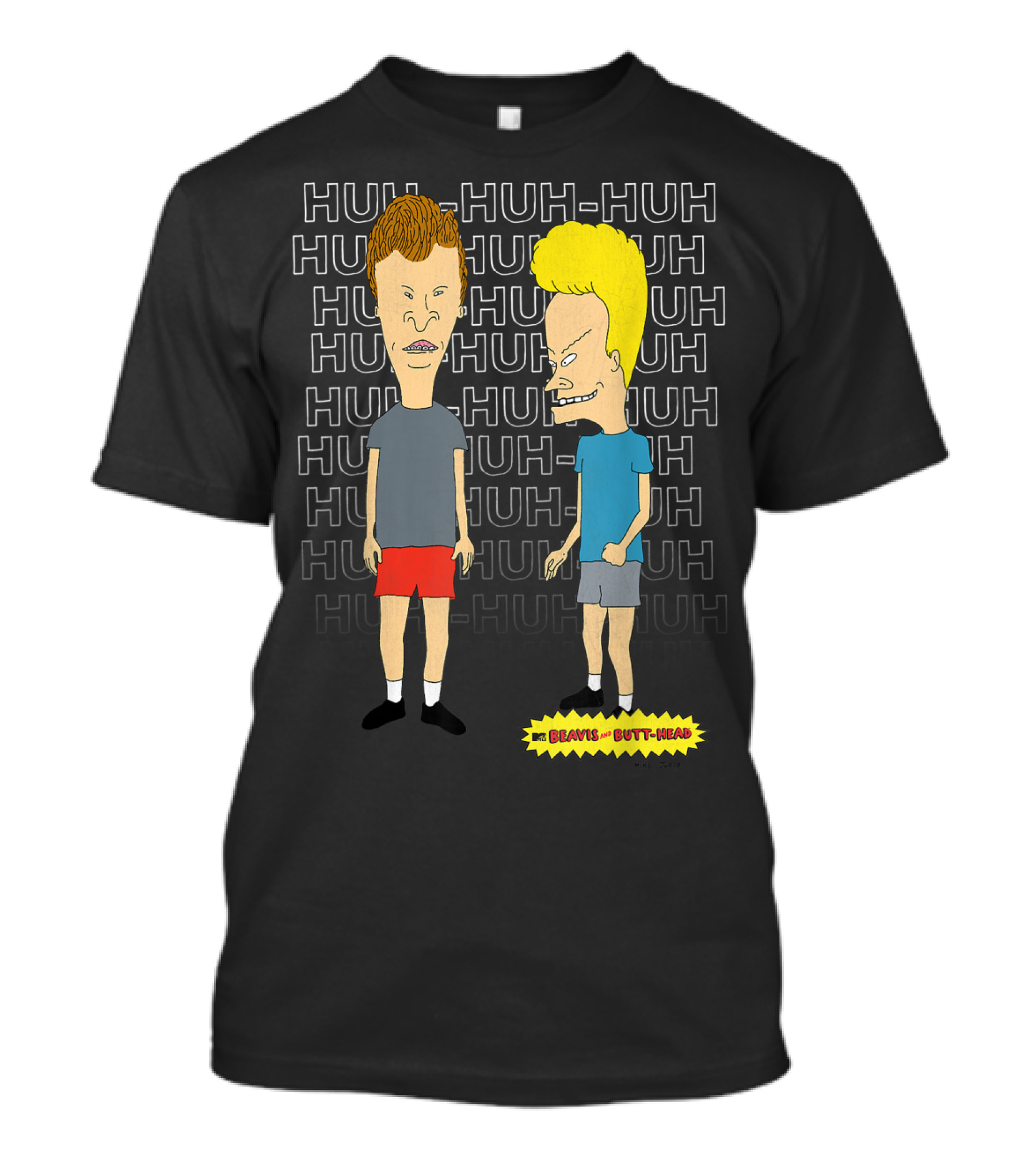 Beavis And Butt-Head Huh-Huh-Huh Laughing T-Shirt