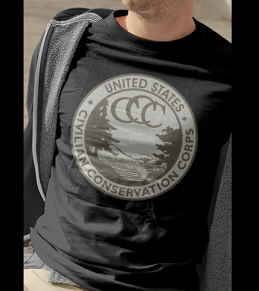 United States Civilian Conservation Corps Emblem T-Shirt