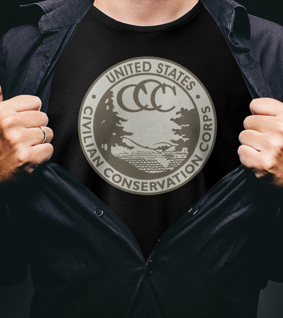 United States Civilian Conservation Corps Emblem T-Shirt