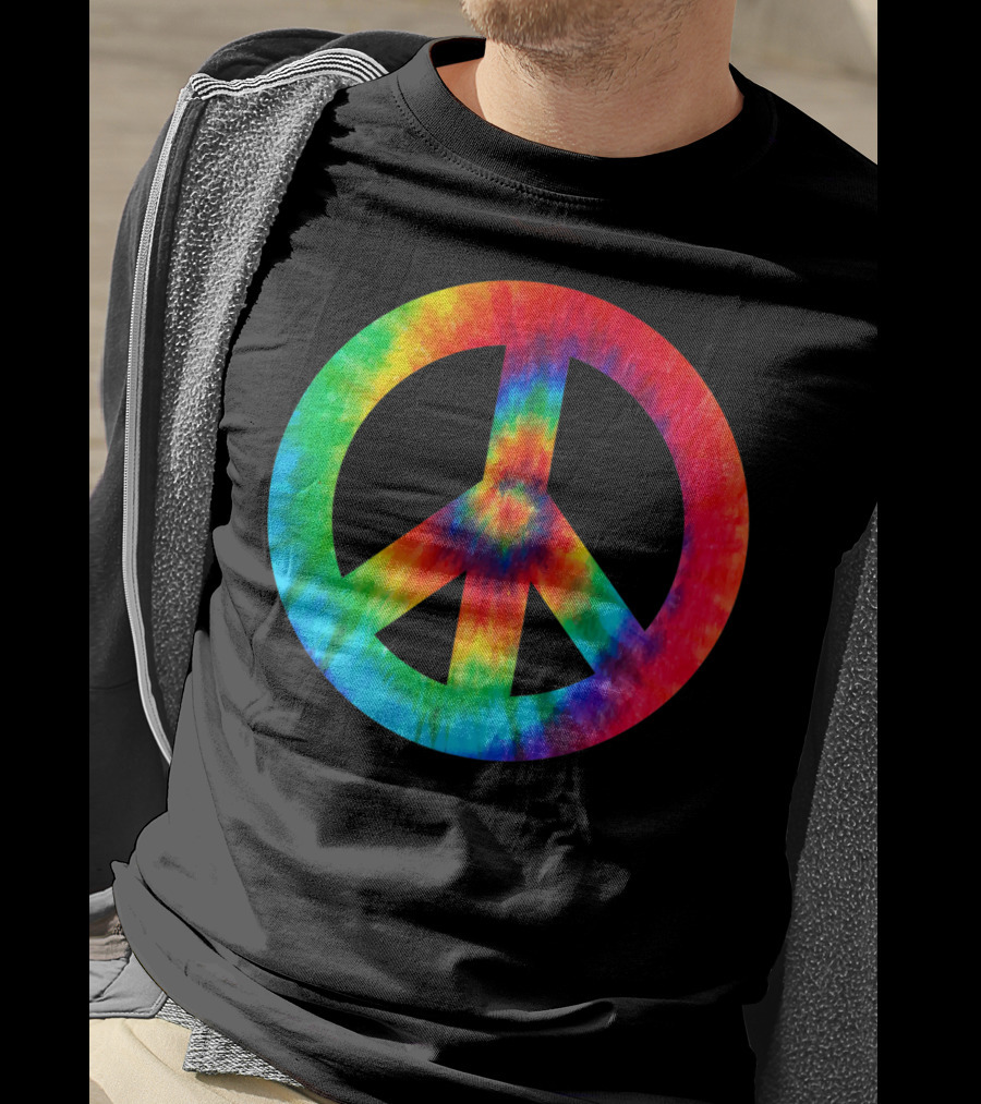 Cool Tie Dye Peace T-Shirt