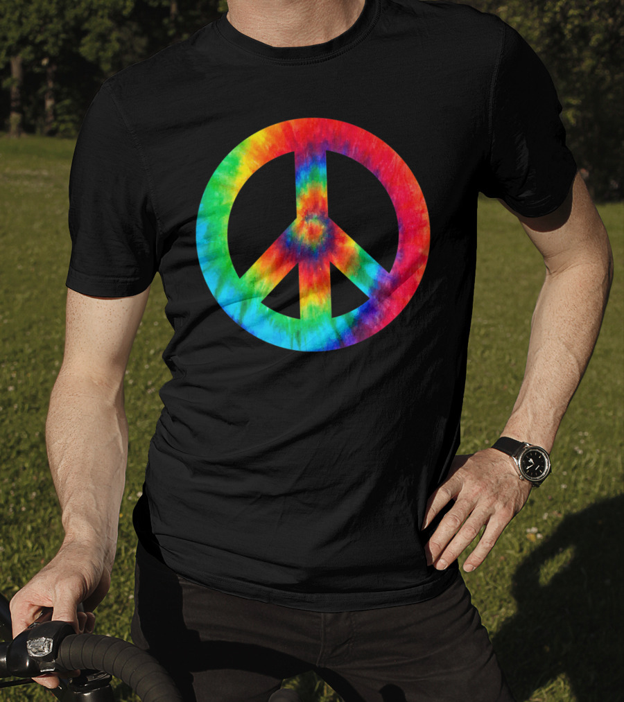 Cool Tie Dye Peace T-Shirt