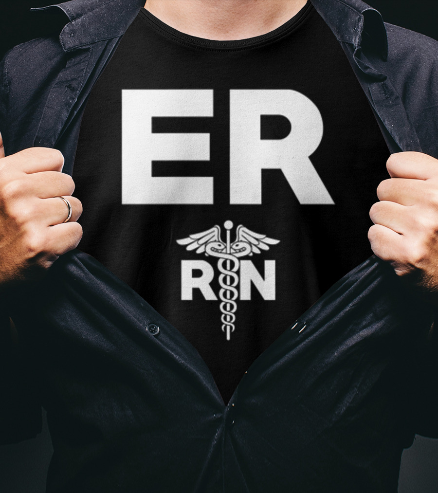 ER Registered Nurse Hospital RN Staff T-Shirt