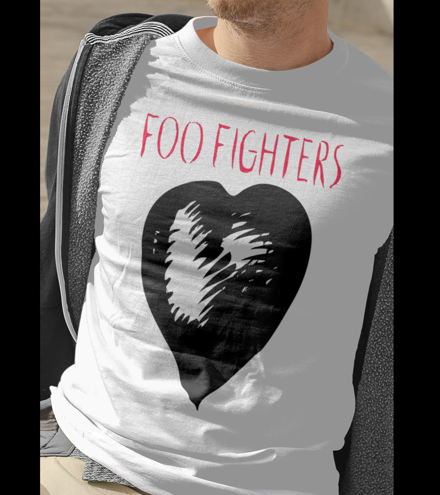 Foo Fighters One By One Black Heart T-Shirt