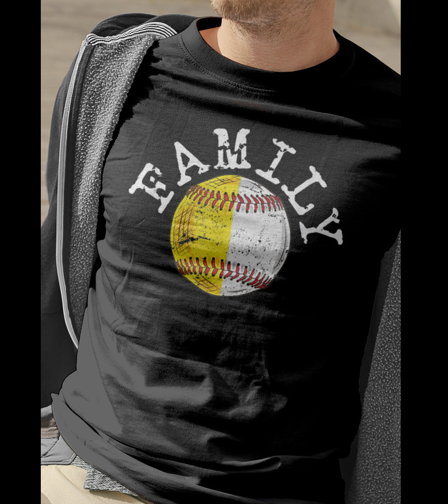 Family Funny Baseball Softball T-Shirt