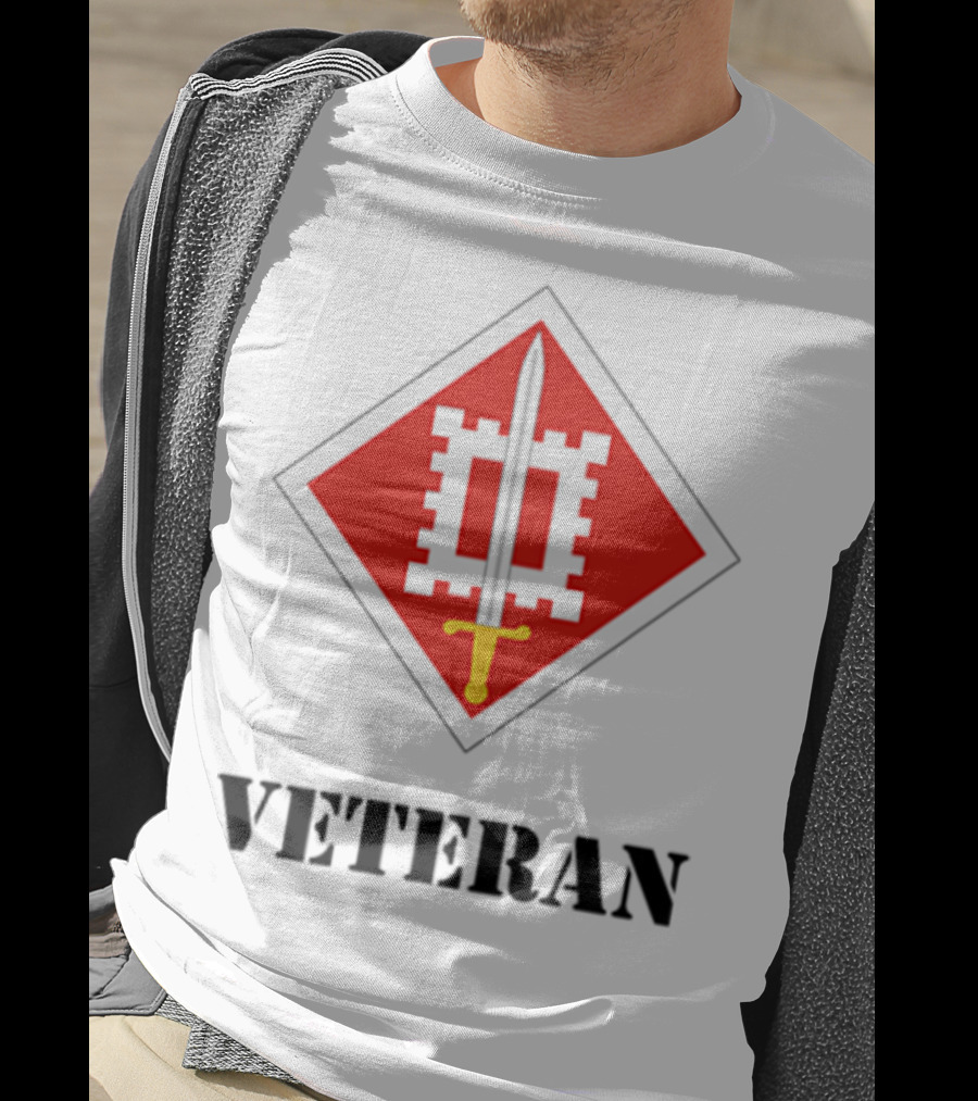 18th Engineer Brigade Veteran Sword Emblem T-Shirt