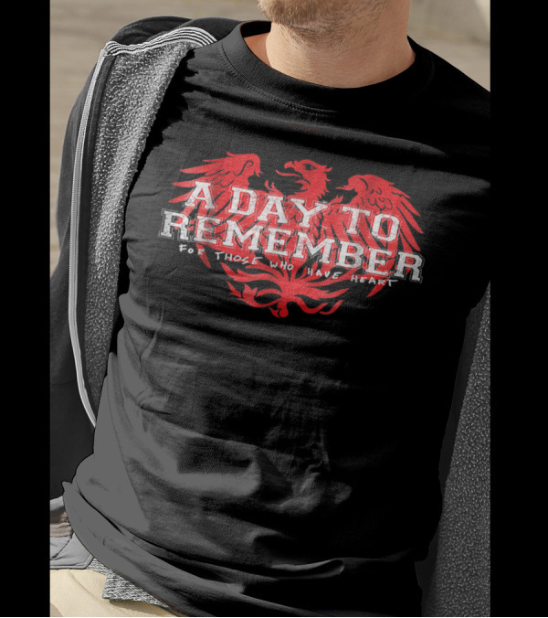 A Day To Remember For Those Who Have Heart Red Eagle T-Shirt