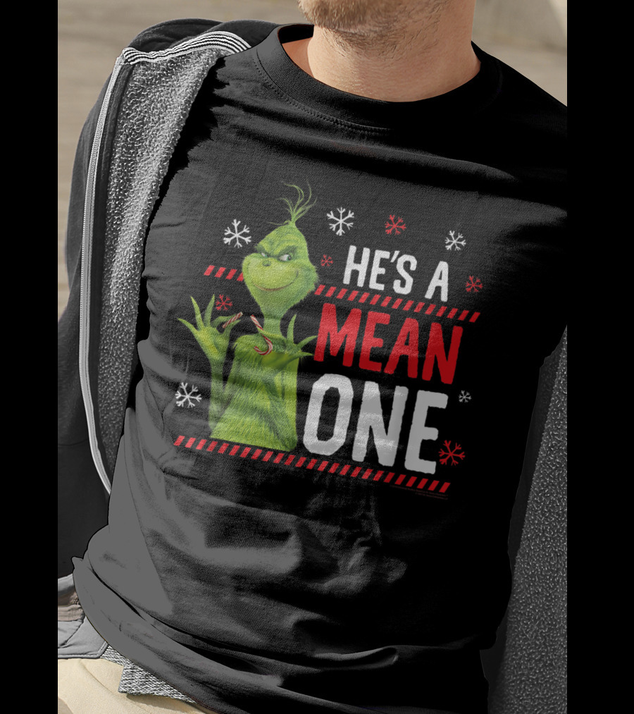 He's A Mean One The Grinch Drseuss Jolly T-Shirt