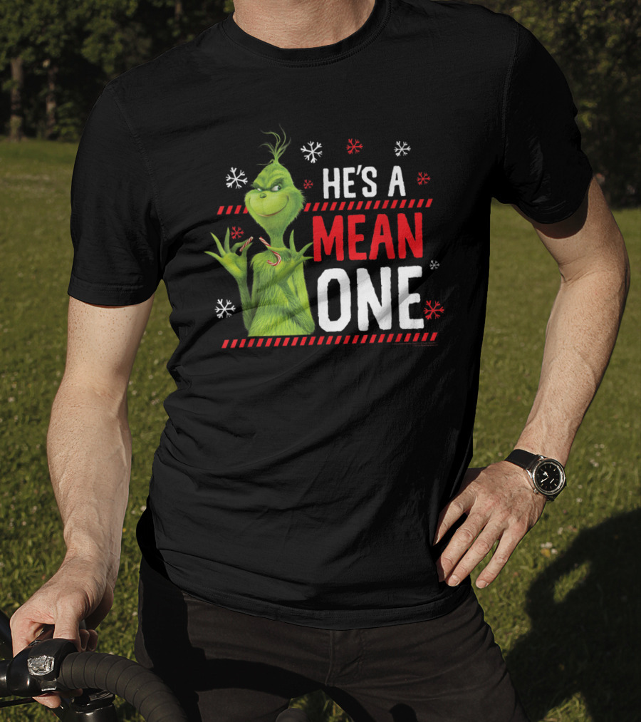 He's A Mean One The Grinch Drseuss Jolly T-Shirt