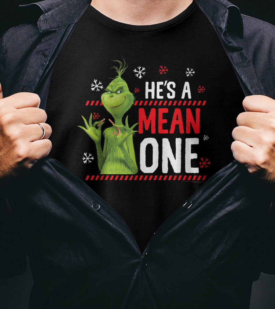 He's A Mean One The Grinch Drseuss Jolly T-Shirt