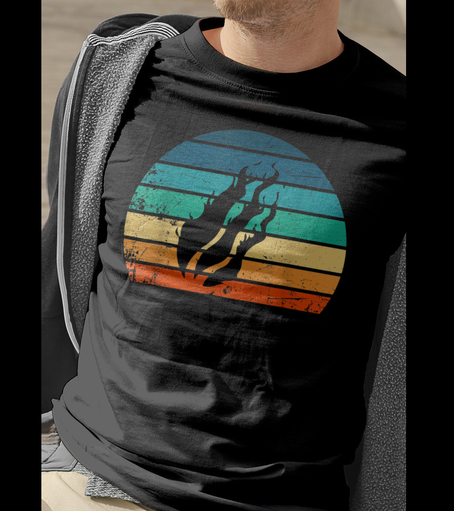 Fire Nation Sunset Flames Gamer Vibes T-Shirt