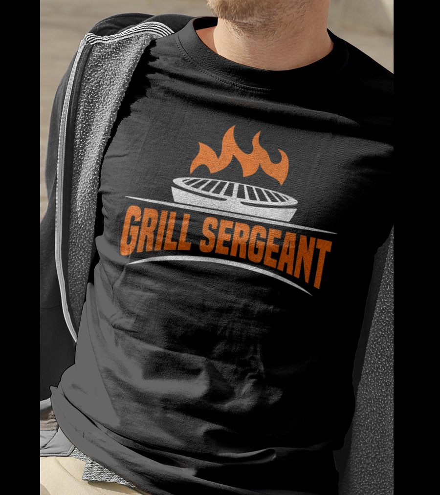 Grill Sergeant BBQ Sayings For Grillers T-Shirt