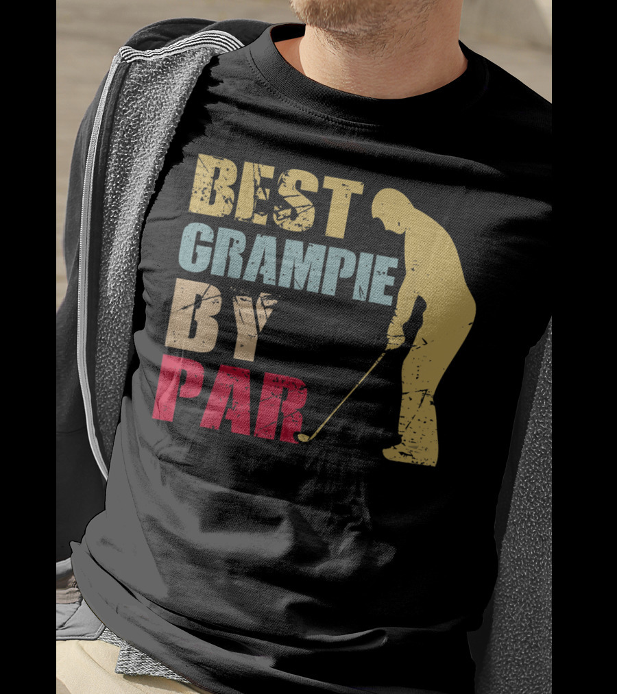 Best Grampie By Par Golf Vintage T-Shirt