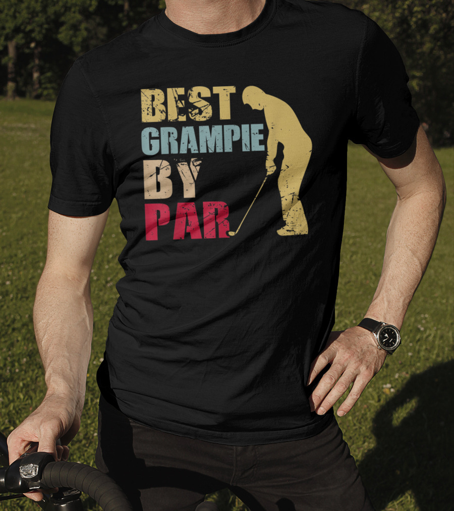 Best Grampie By Par Golf Vintage T-Shirt