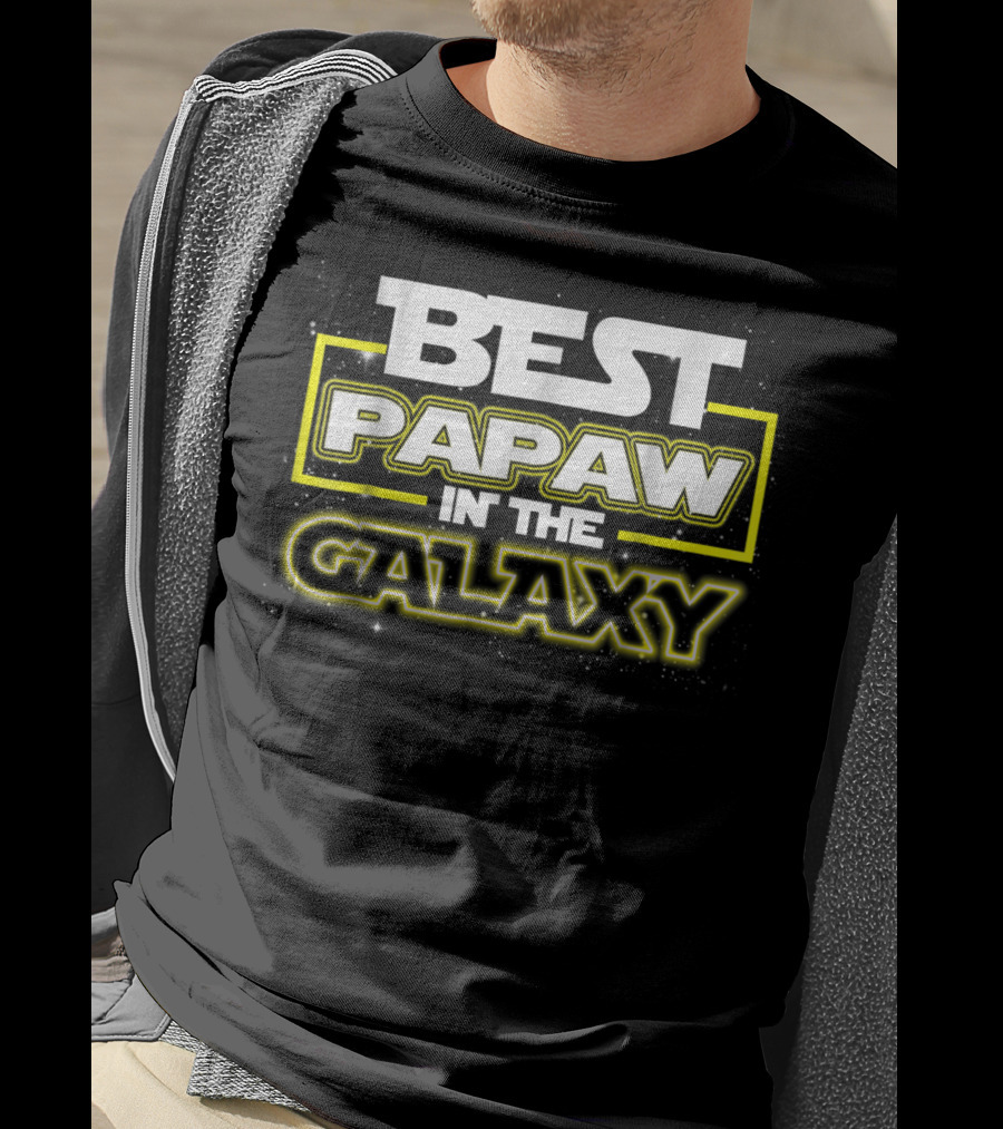 Best Papaw In The Galaxy Star Wars T-Shirt