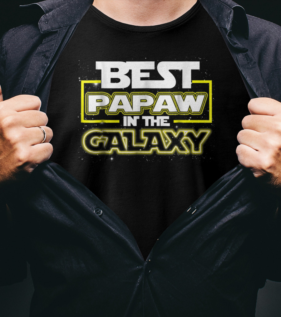 Best Papaw In The Galaxy Star Wars T-Shirt