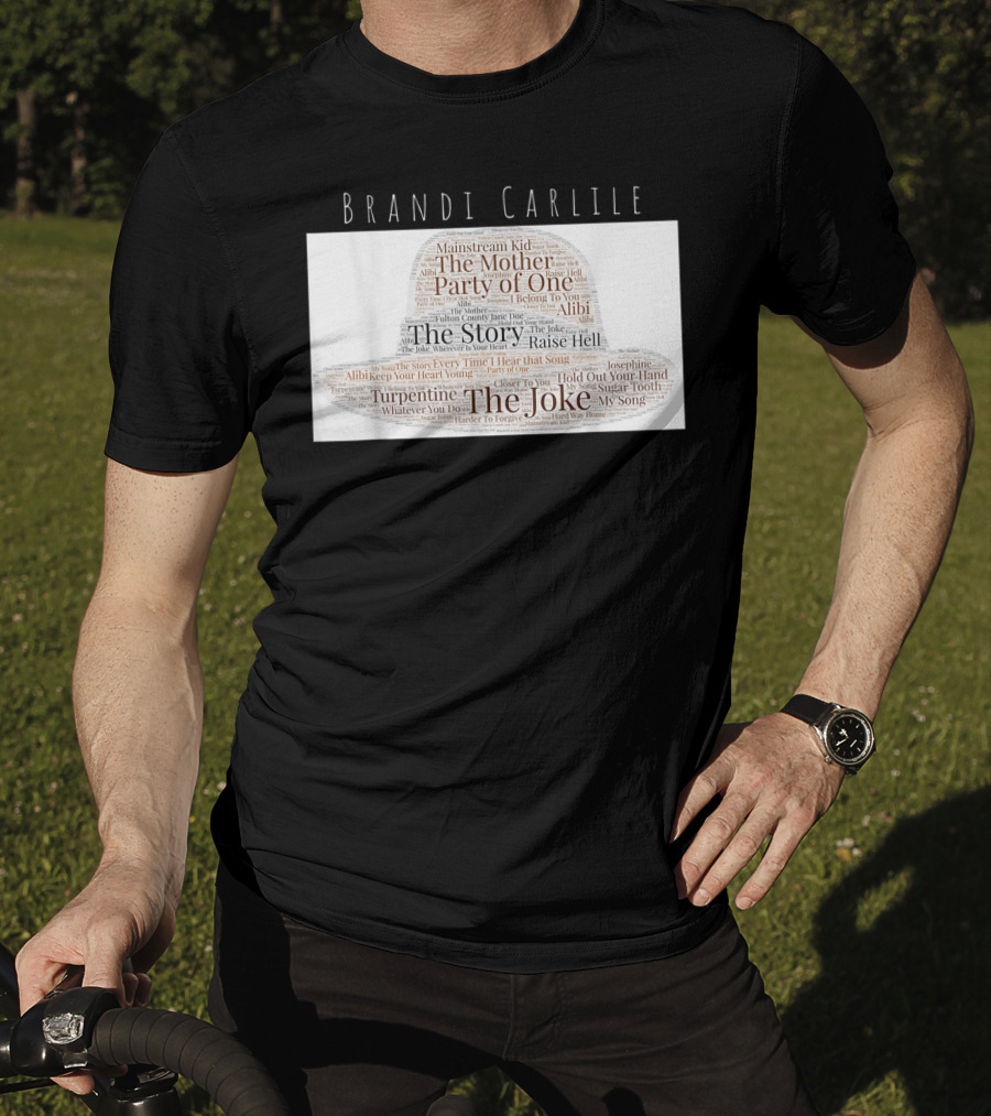 Brandi Carlile Songs Hat With The Story And The Joke Mashup T-Shirt
