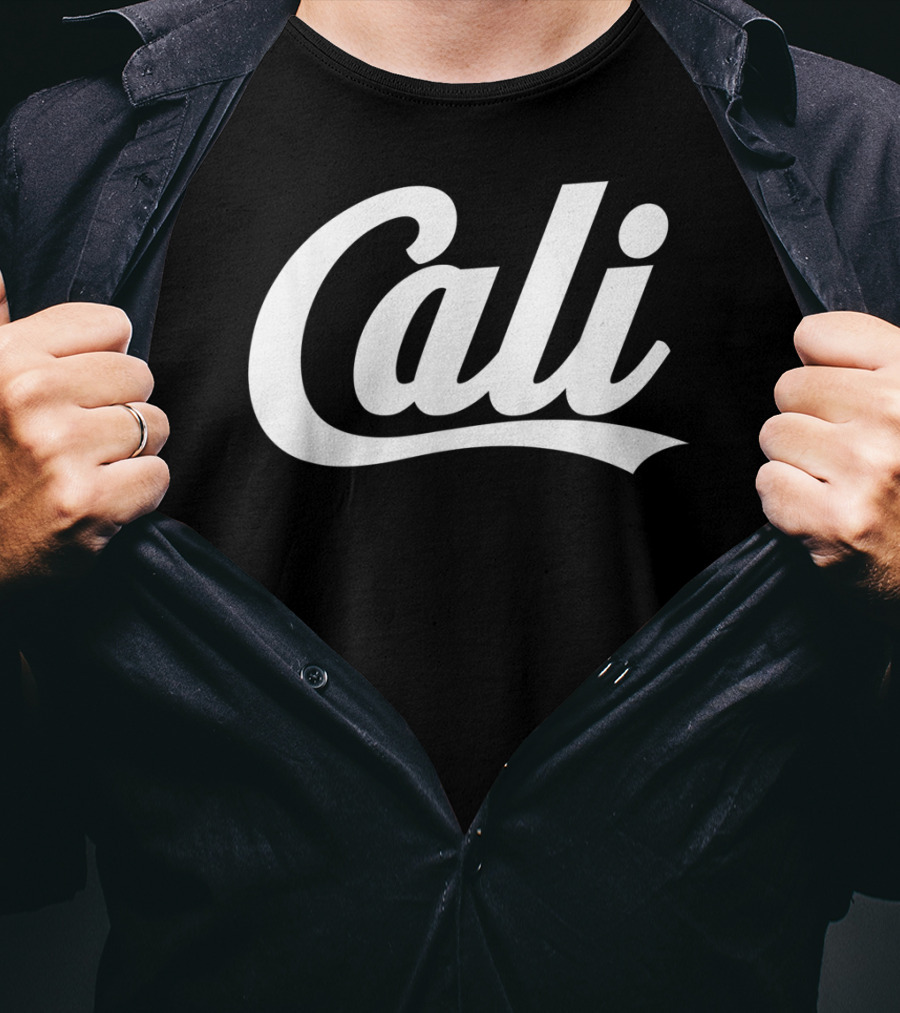 Cali Bold Script Californ T-Shirt