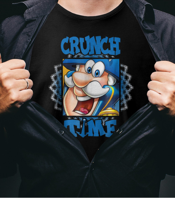 Crunch Time Cap'n Crunch Happy Captain Face T-Shirt