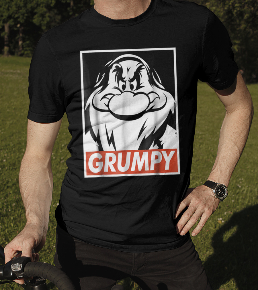 Disney Snow White Grumpy Streetwear T-Shirt