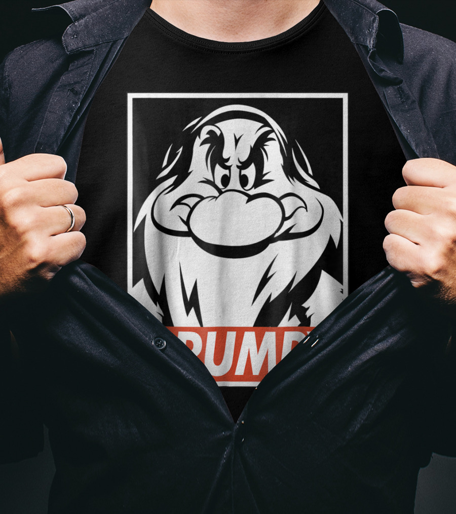 Disney Snow White Grumpy Streetwear T-Shirt