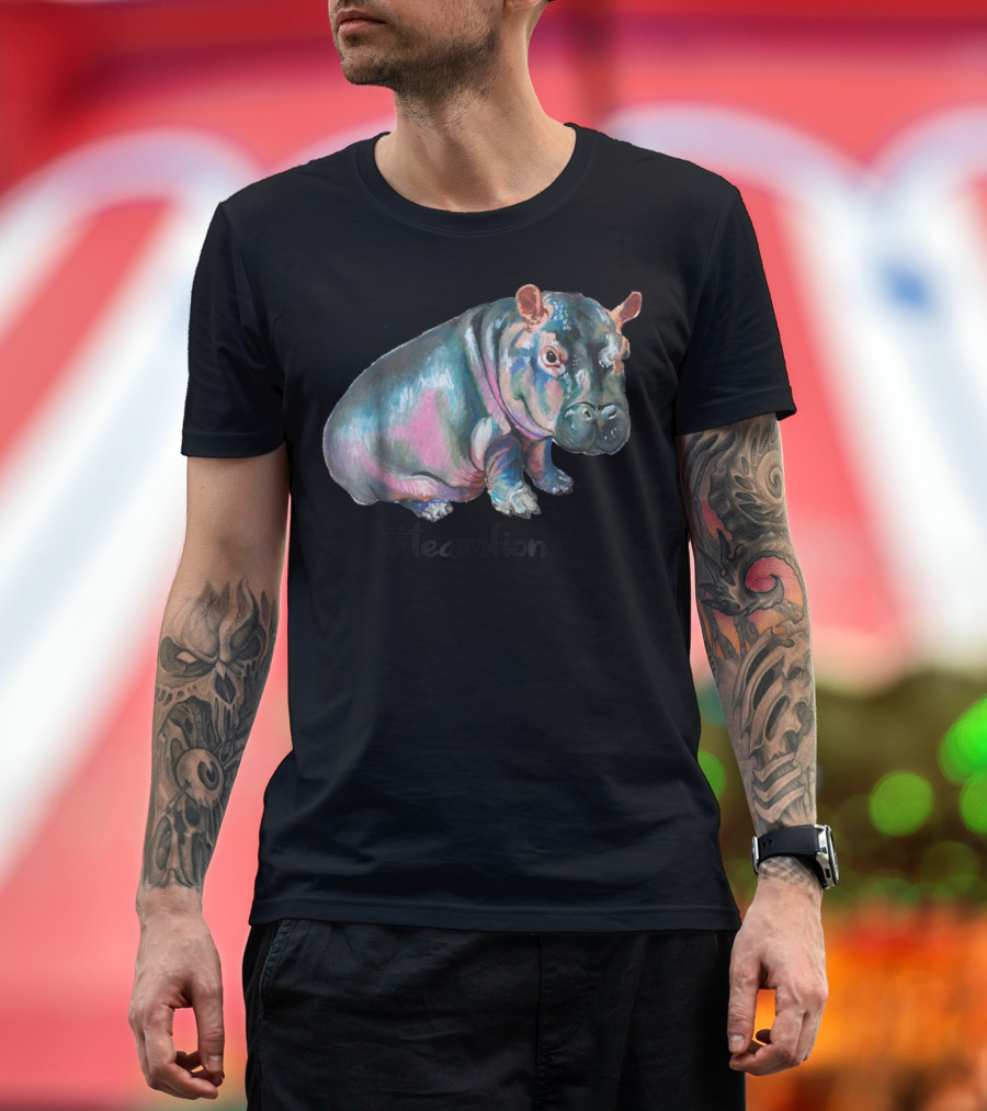 TeamFiona Fiona The Hippo Baby T-Shirt