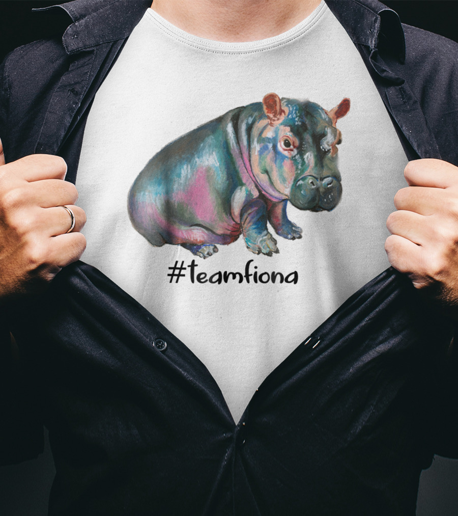 TeamFiona Fiona The Hippo Baby T-Shirt