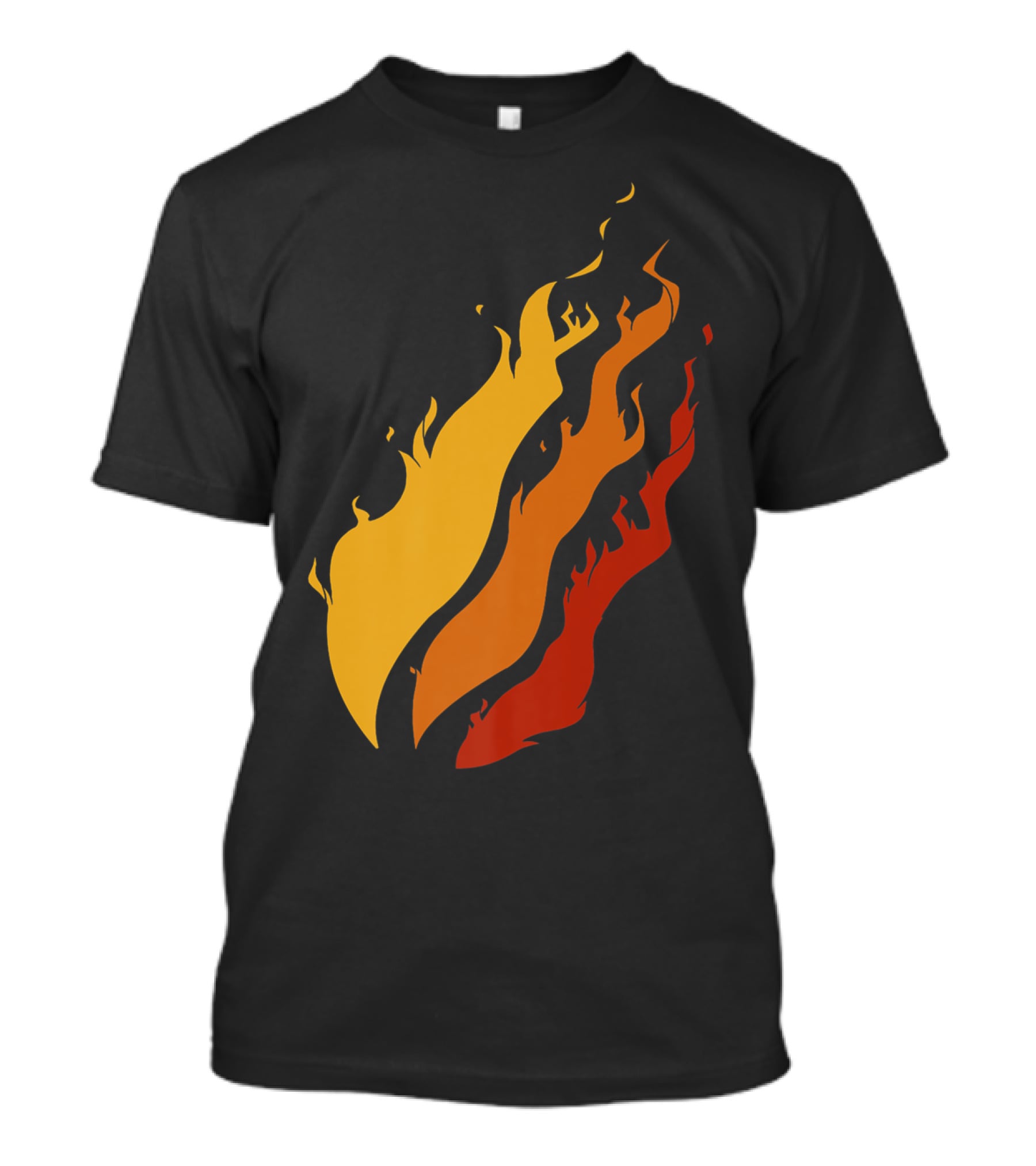 Fire Nation Boys Gaming Playz Streamer Gamer Fiery Flame Elements T-Shirt