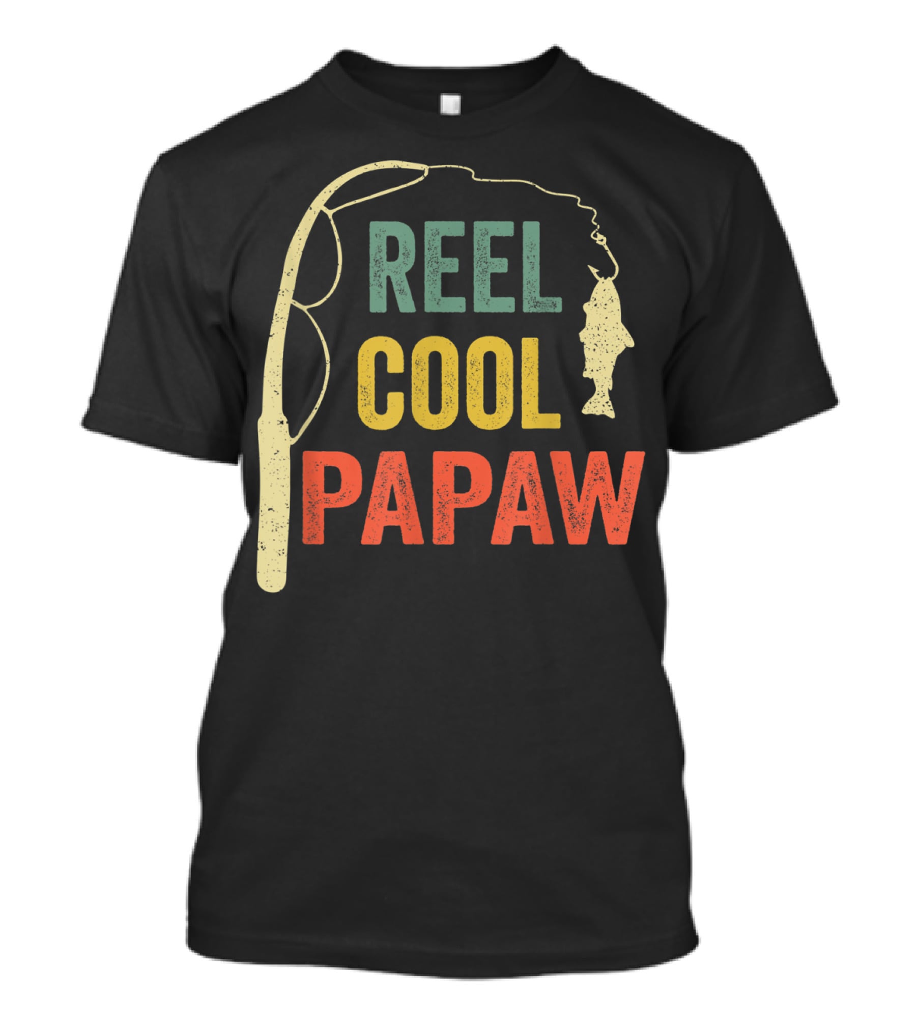Reel Cool Papaw Fishing T-Shirt