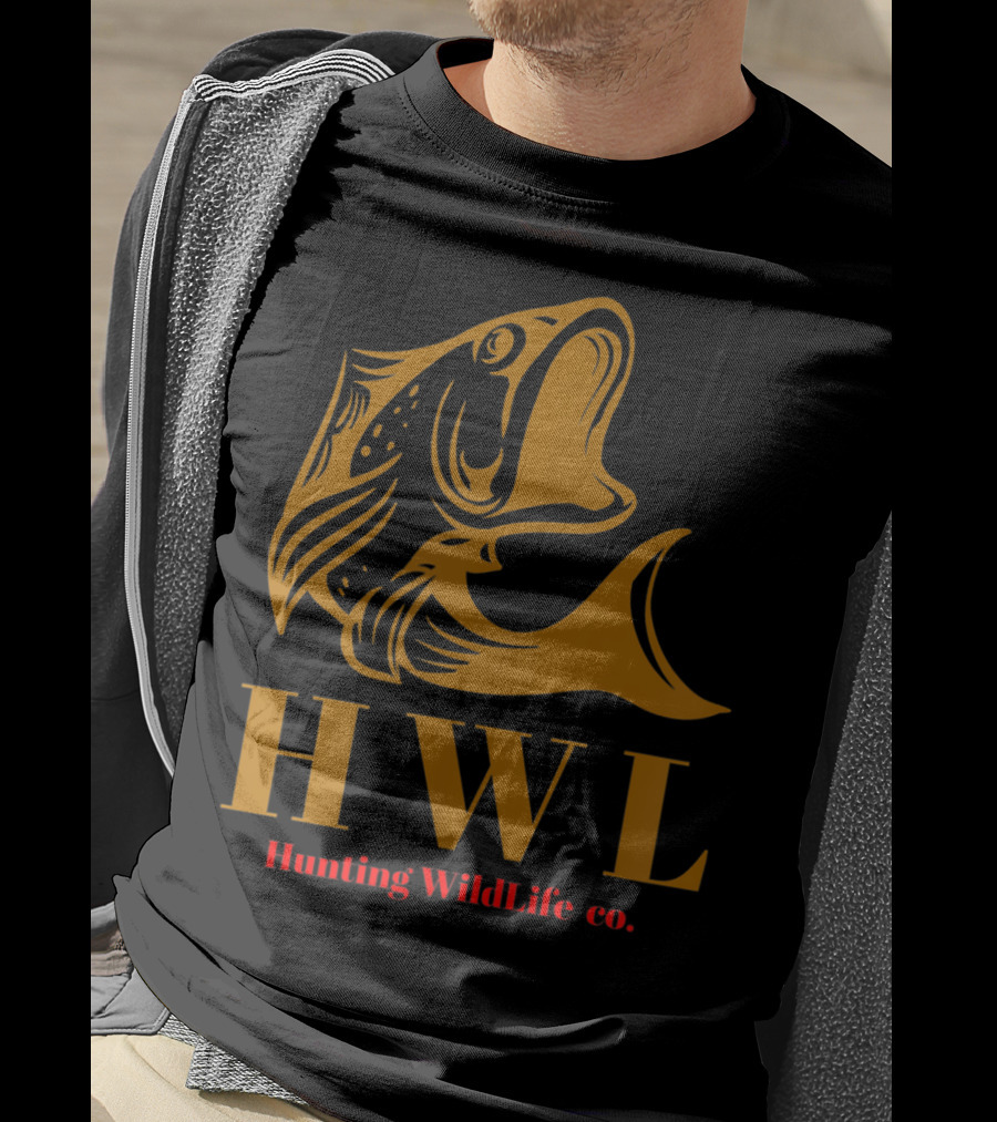 HWL Hunting WildLife Co Fishing Trip T-Shirt