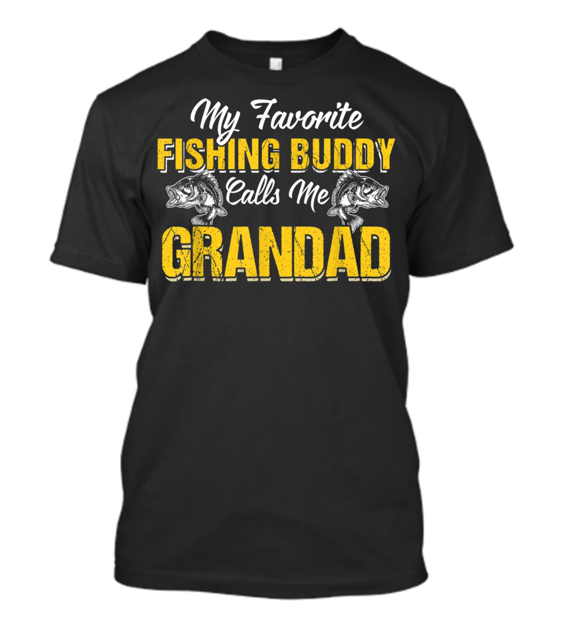 My Favorite Fishing Buddy Calls Me Grandad T-Shirt