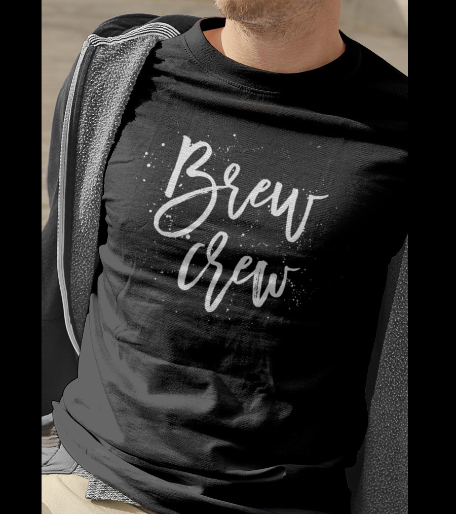 Brew Crew Bachelorette Party Bride Entourage T-Shirt
