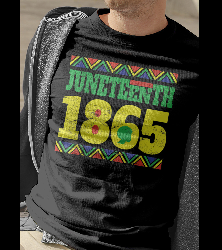 Juneteenth 1865 African Colors T-Shirt