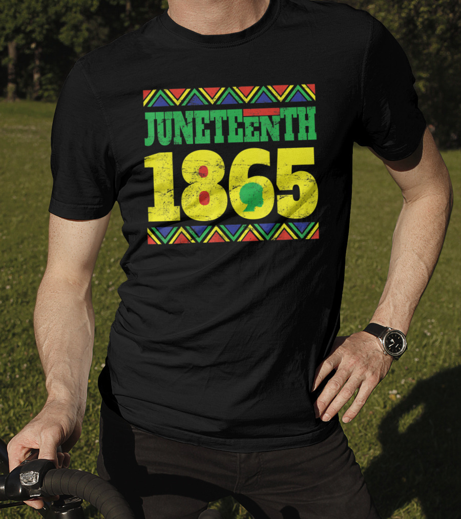 Juneteenth 1865 African Colors T-Shirt