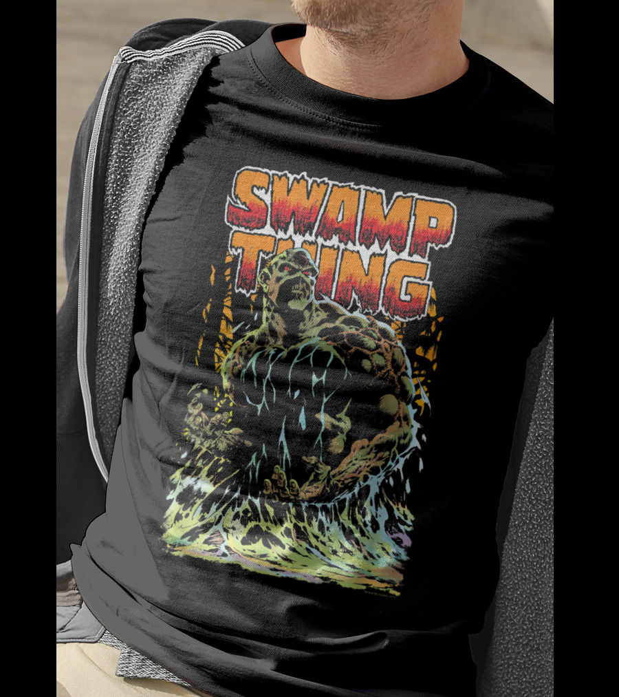 Justice League DC Swamp Thing Comic T-Shirt