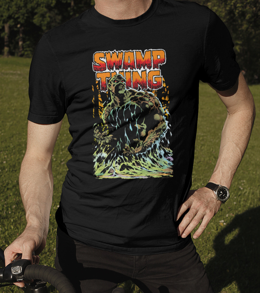 Justice League DC Swamp Thing Comic T-Shirt