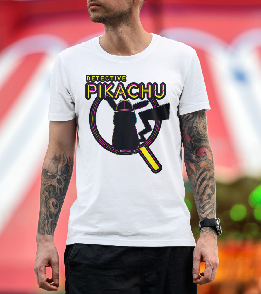 Detective Pikachu Magnify Pikachu Kids Iconic T-Shirt