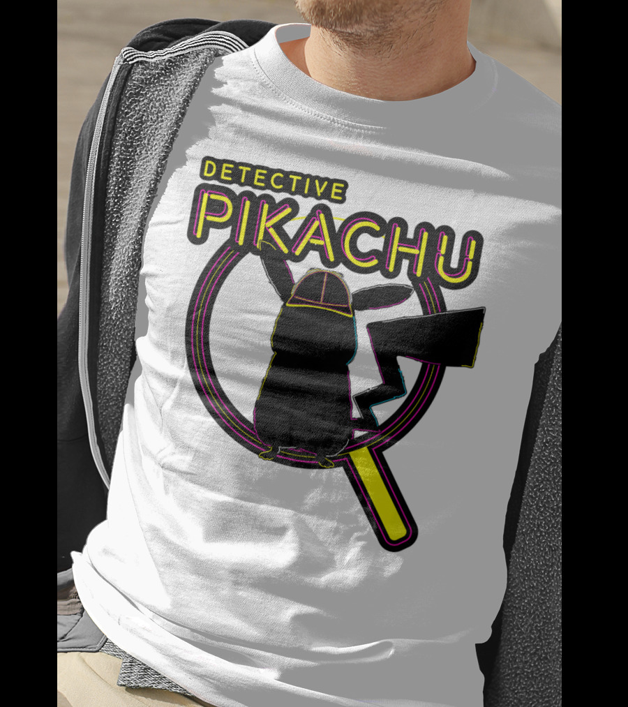 Detective Pikachu Magnify Pikachu Kids Iconic T-Shirt