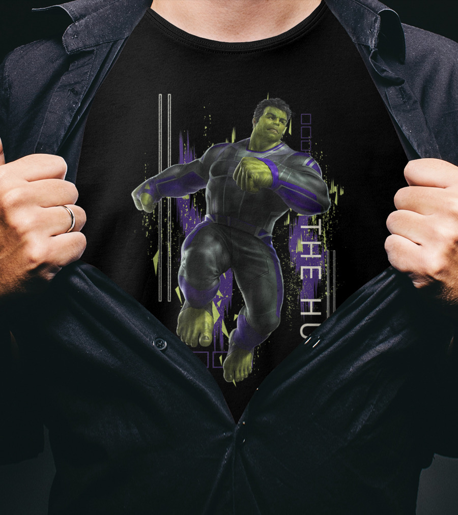 Marvel Avengers The Hulk Action Pose Endgame T-Shirt
