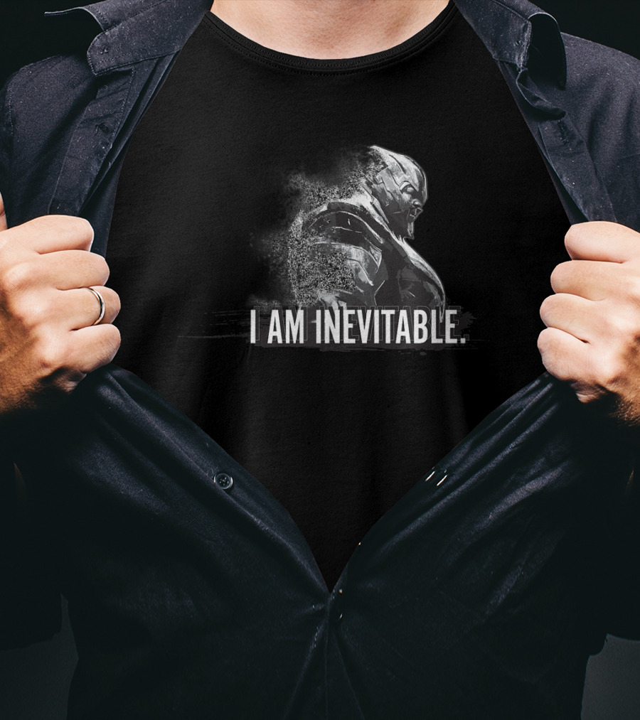 Marvel Avengers Endgame Thanos I Am Inevitable T-Shirt