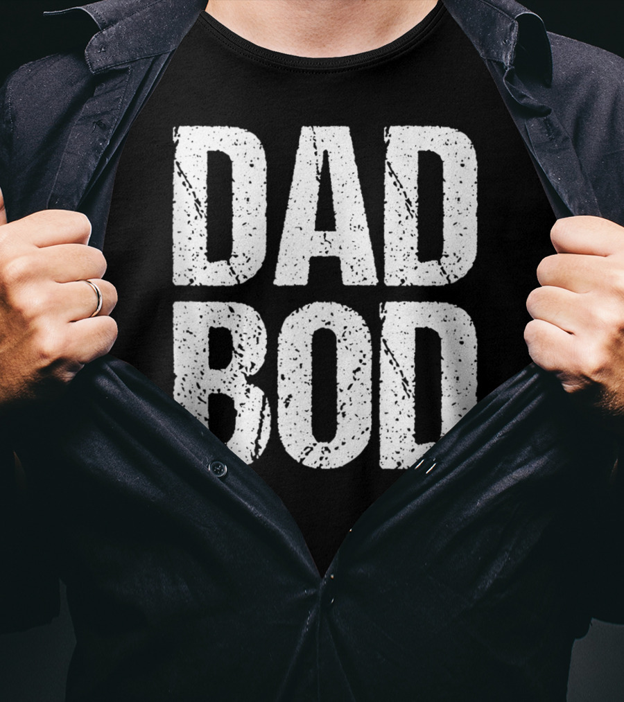 Dad Bod Mens Funny Gym Workout Cheat Day T-Shirt
