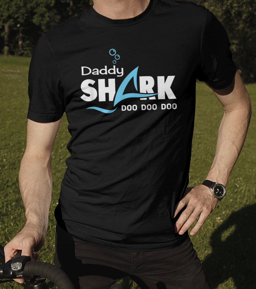 Daddy Shark Doo Doo Doo Mens T-Shirt