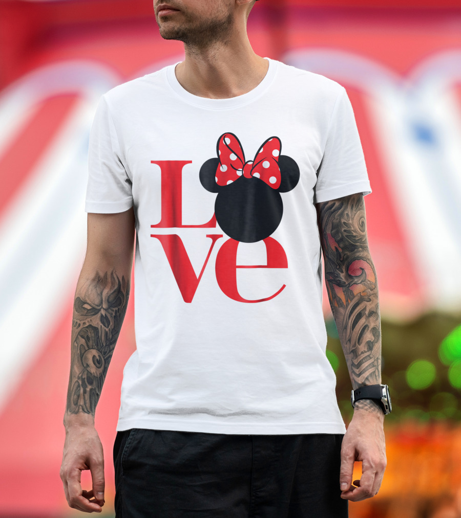 Minnie Mouse Love Bow T-Shirt